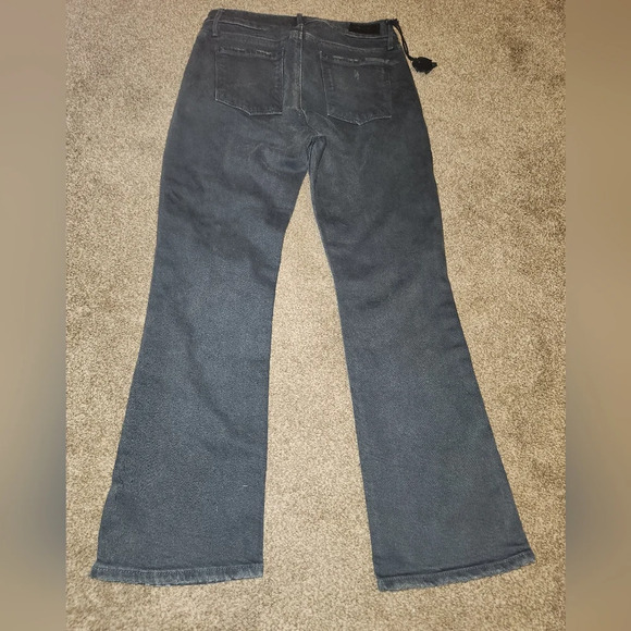 Rta Jeans Size 26 Women's Black Distressed Straight Leg Jeans - Picture 9 of 16